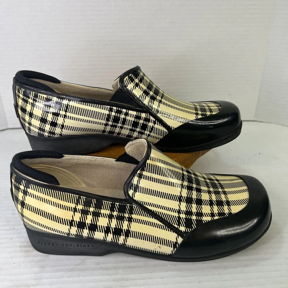 Sperry Top‎ Sider Waterproof Plaid Women's size 8M